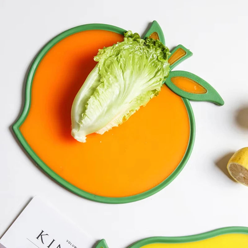 Creative Fruit Shape Food Cutting Block Slice Vegetables Chopping Boards PP Material Mincing Flutto Kitchen Tools Cookware