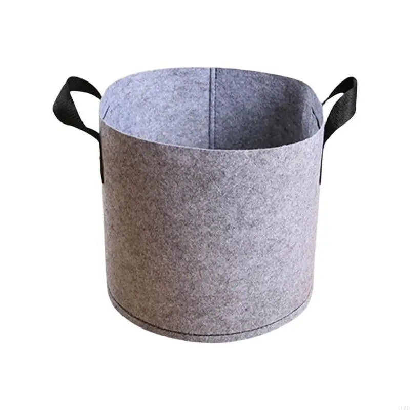 Plant Grow Bags Nonwoven Fabric Pots Vegetable Planter Bags Garden Pots Perfect for Efficient Home Growing and Gardening C5AD