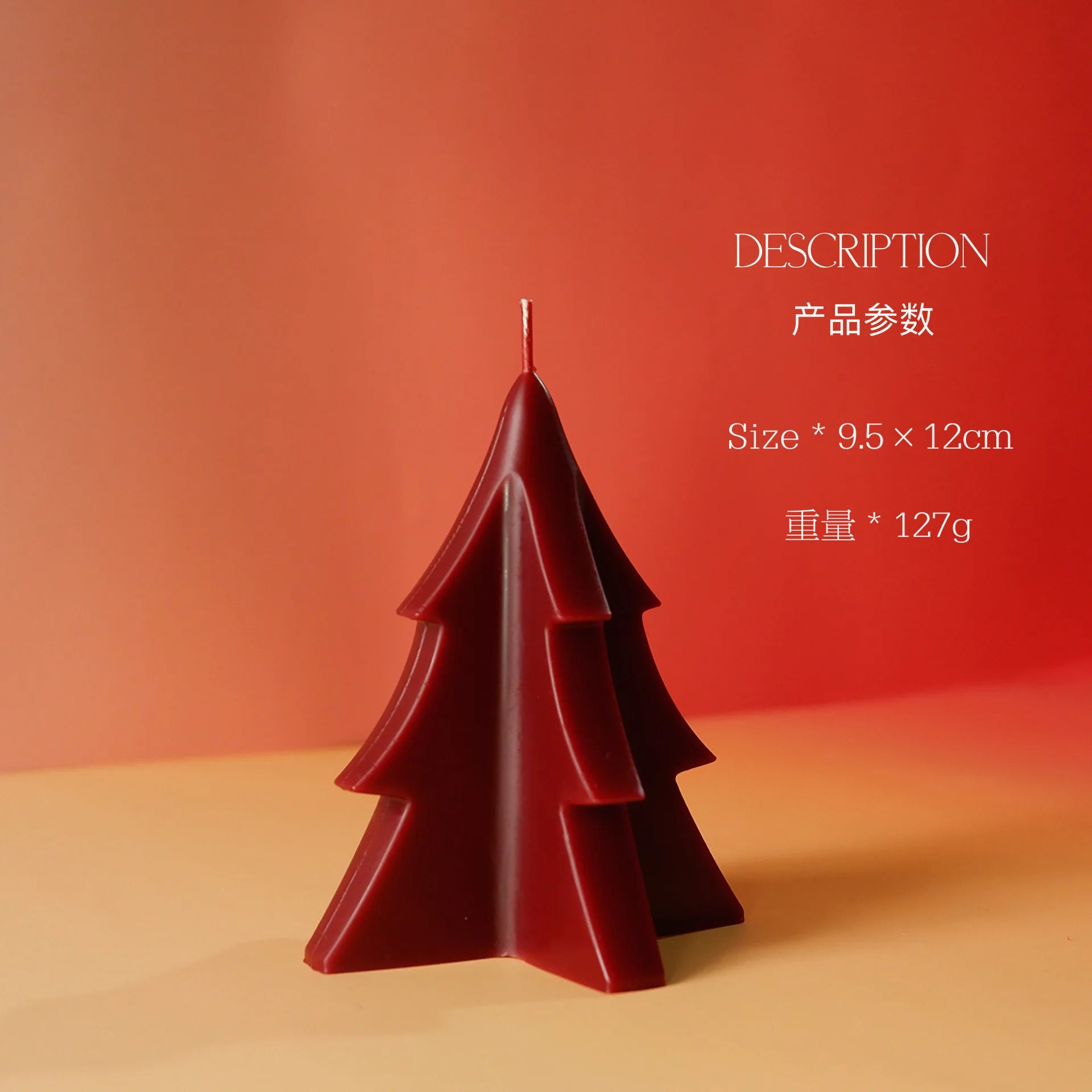 French Vermilion Handmade Aromatherapy Candles, Romantic Atmosphere Decoration For Home Dining Tables, Wedding Gifts