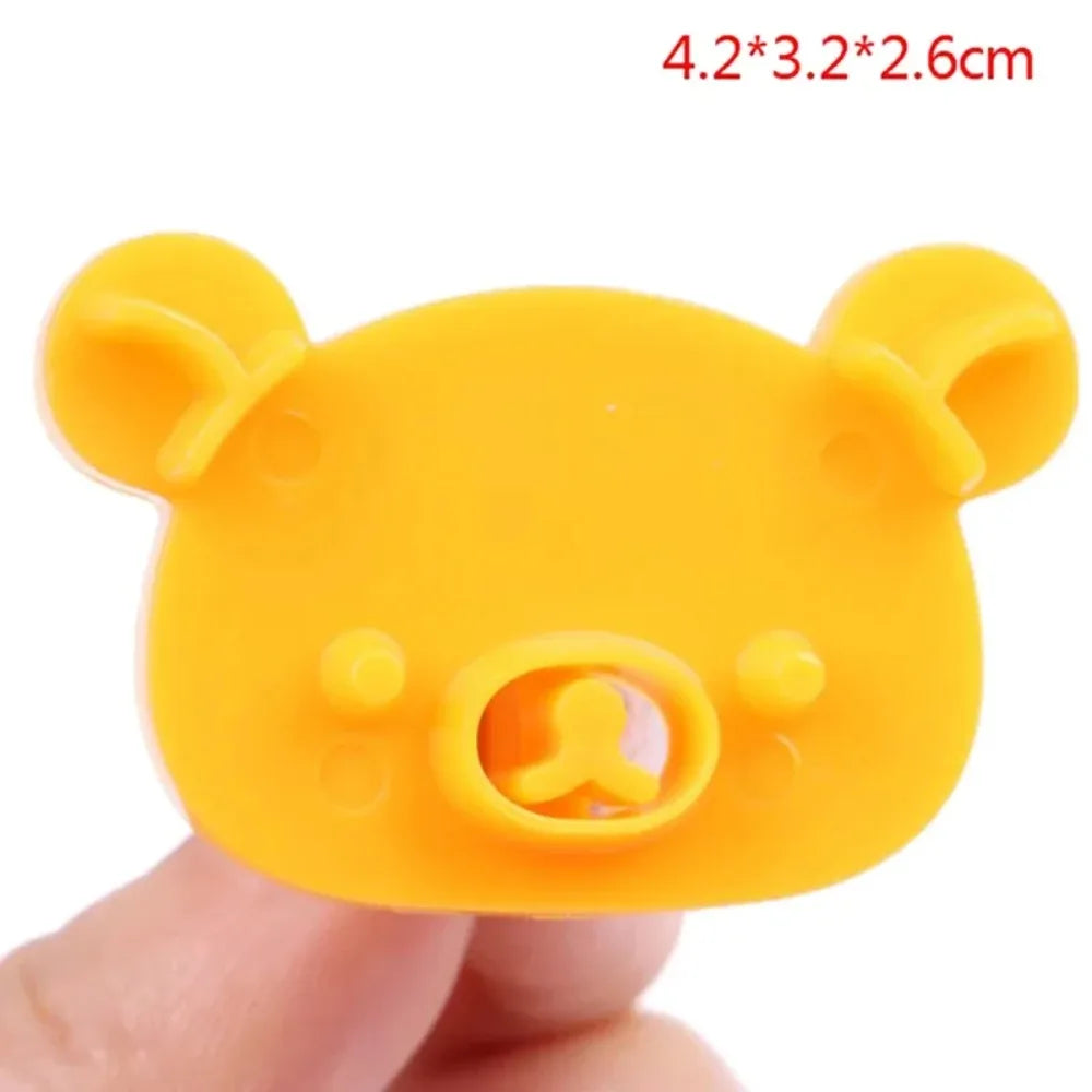 3PCS Cute Bear Sandwich Mold Bread Cake Biscuit Embossing Tool Cookie Cutter Baking Pastry DIY Kitchen Tools Bakery Accessories