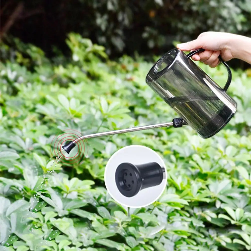 Large Caliber Watering Kettle with Sprinkler Nozzle Cultivate Flower Useful Bonsai Watering Kettle Sprinkler