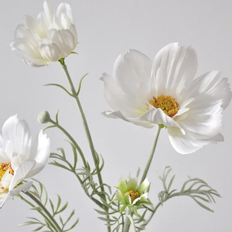 78CM Artificial Flower Plush Queen Cosmos Silk Flower Simple Home Decoration Bouquet Single Large Gesang Flower