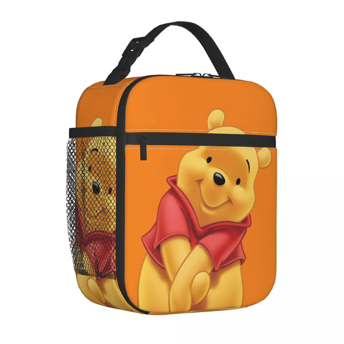 Cute Winnie The Pooh Insulated Lunch Bags Thermal Bag 
Meal Container Large Tote Lunch Box for Men Women Work Picnic