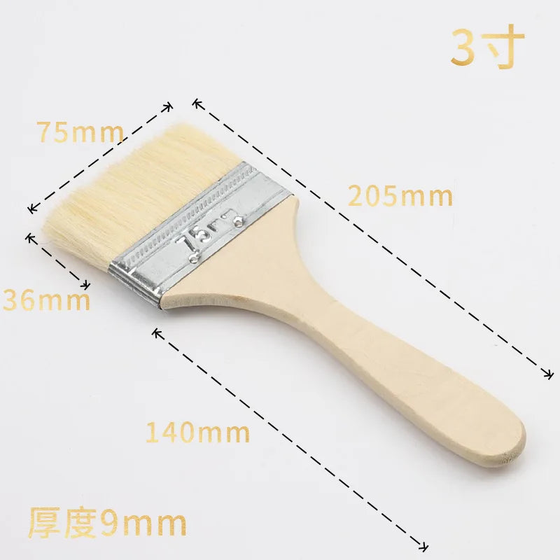 Heat Resisting Barbecue Brush Oil Cream BBQ wool Brush Camping Baking Bakeware Pastry Cooking Tools Clean sanitary tools