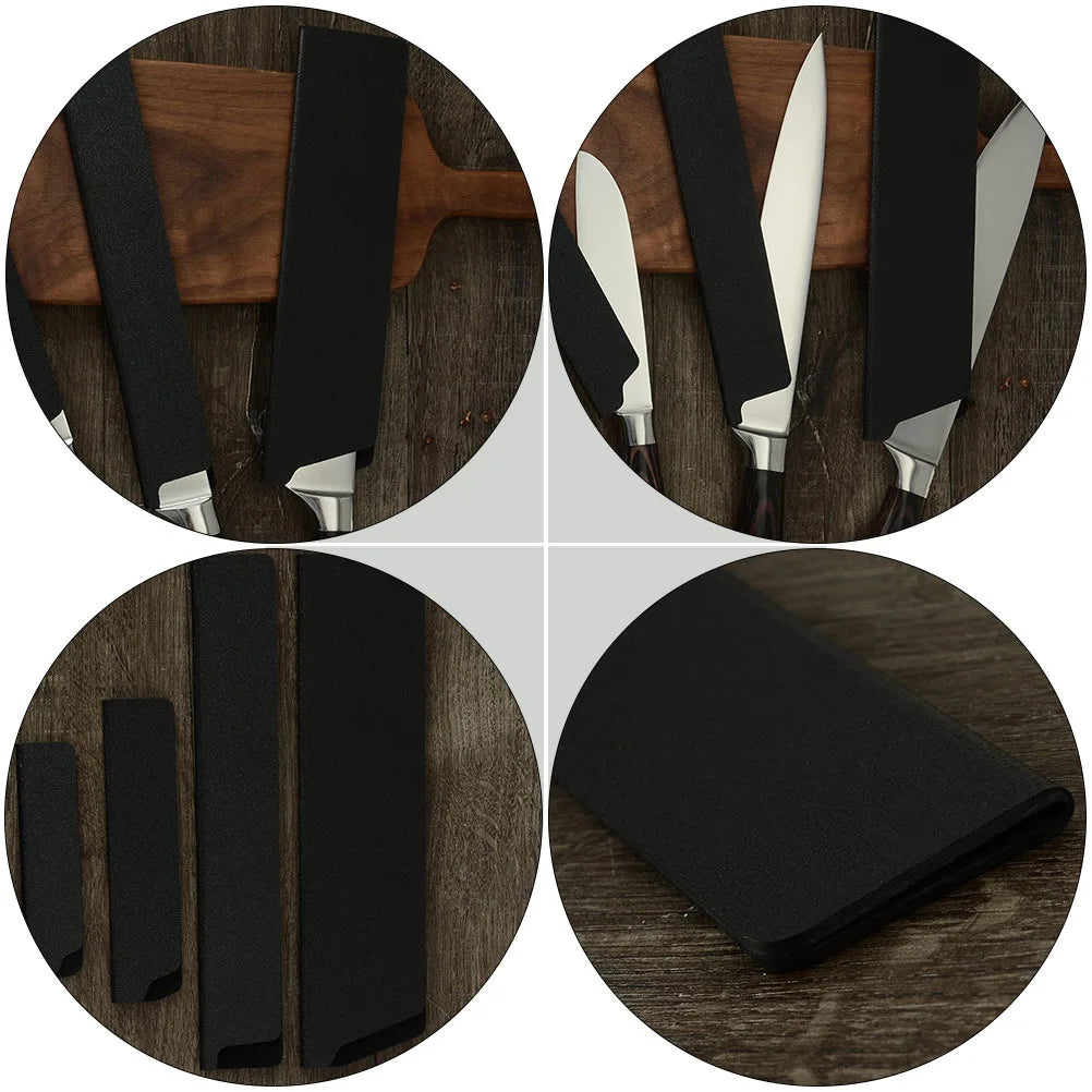 2Pcs Long-Lasting Flocking Cutter Covers Cost-Effective Knives Sheathes for Outdoor and Kitchen Use Knives Sheathes