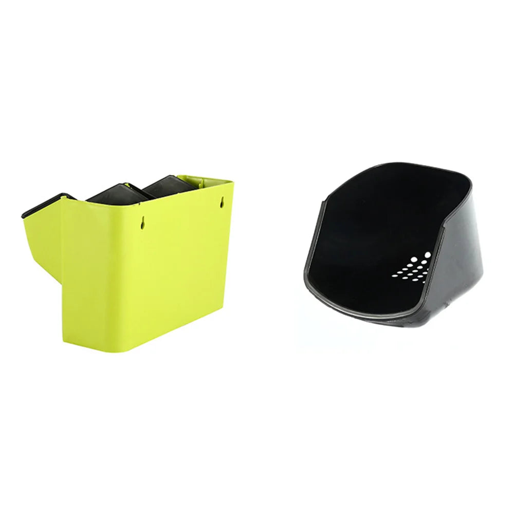 Light Green Wall Mounted Planter With Drainage Holes Vertical Garden Decor For Balcony Fence Patio Yard Resin Flower Pot