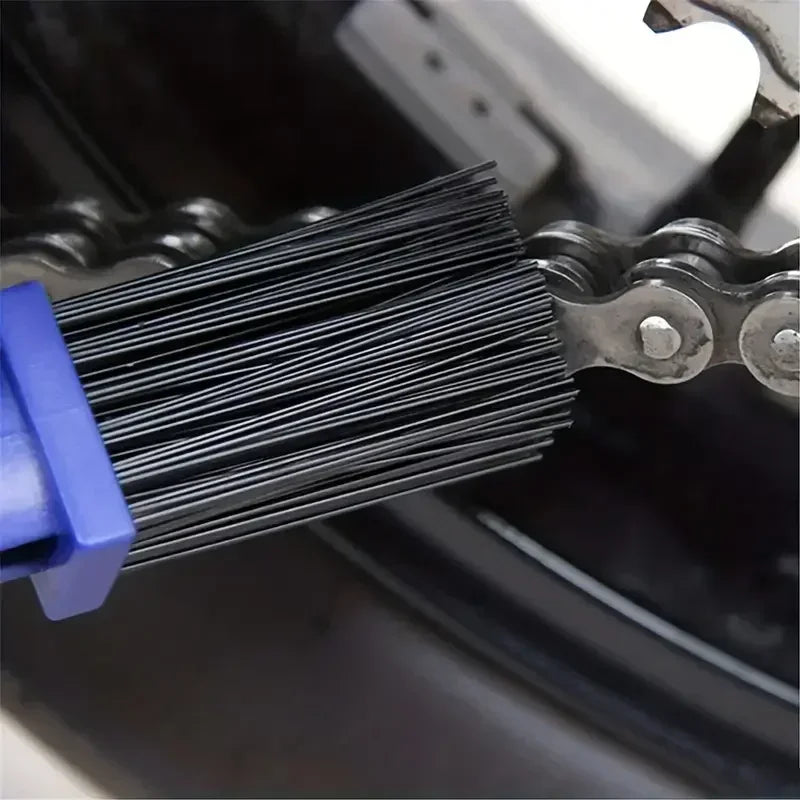Motorcycle bike chain cleaning plastic brush gear checker brush mountain bike outdoor cleaning scrubbing tools