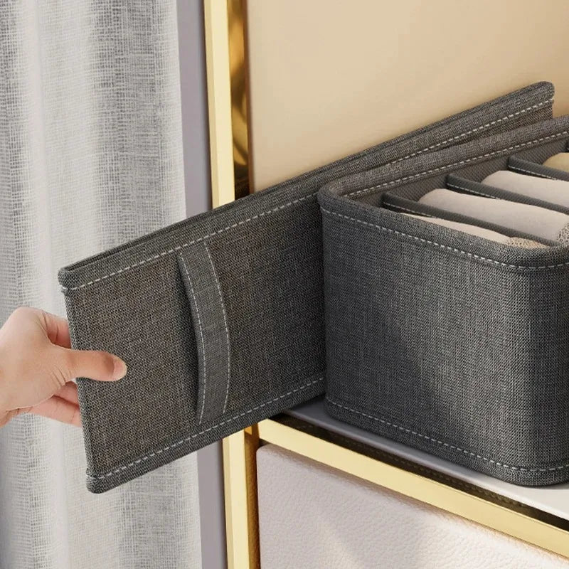 1PC Closet Organizer Underwear Drawer Organizer Socks Storage Box Wardrobe Organizer Clothes Cabinet Drawer Organizers