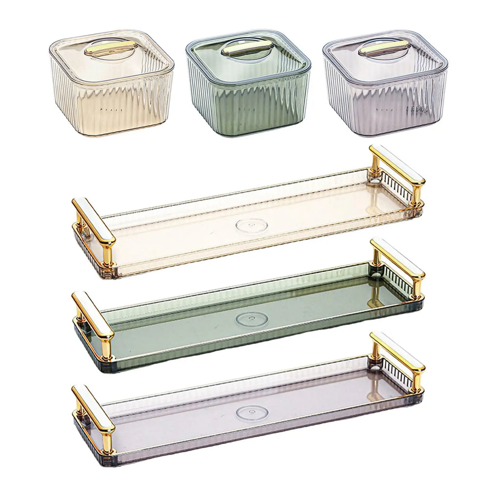 Appetizer Tray Snack Dishes Elegant Storage Container Platter Modern Divided Serving Dishes for Candy Cupcake Kitchen