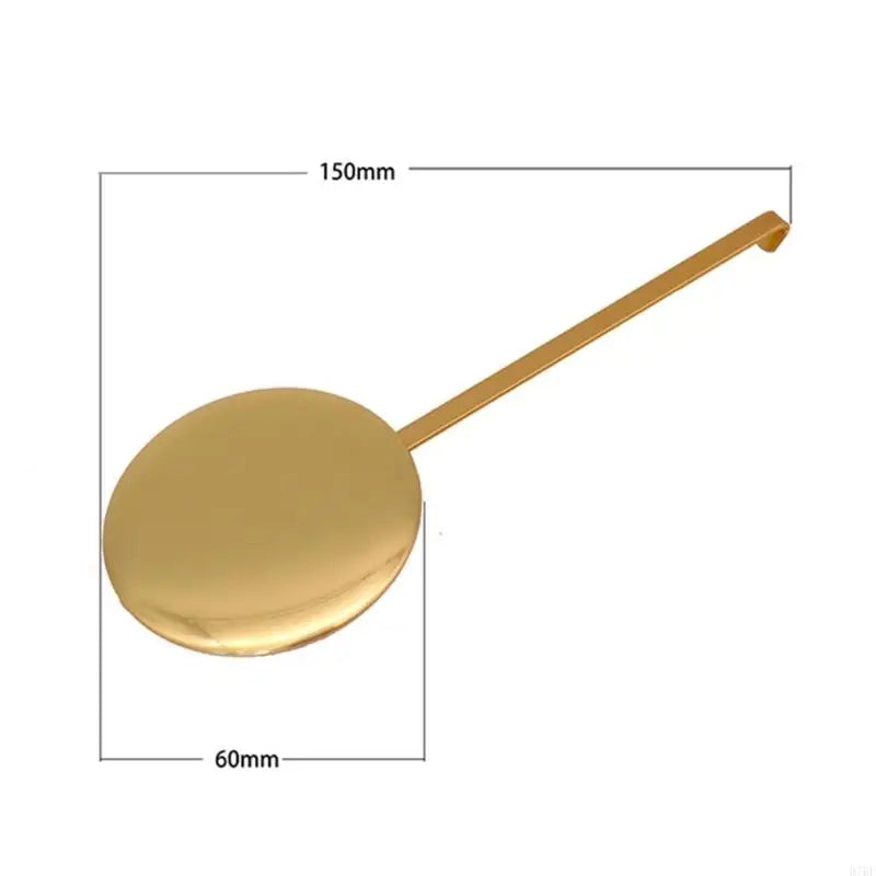 Wall Clock Metal Pendulum accessories Multipurpose Decoration for Home Bedroom Dormitory Wall Window Clock Gadget