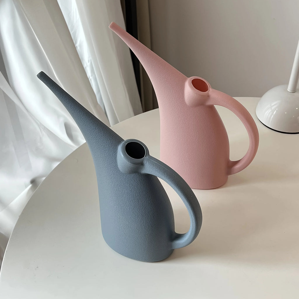 Watering Cans For Garden, Plastic Watering Can With Handle, Balcony Yard Supplies,Home Decor, Kitchen Accessories,Bedroom Decor
