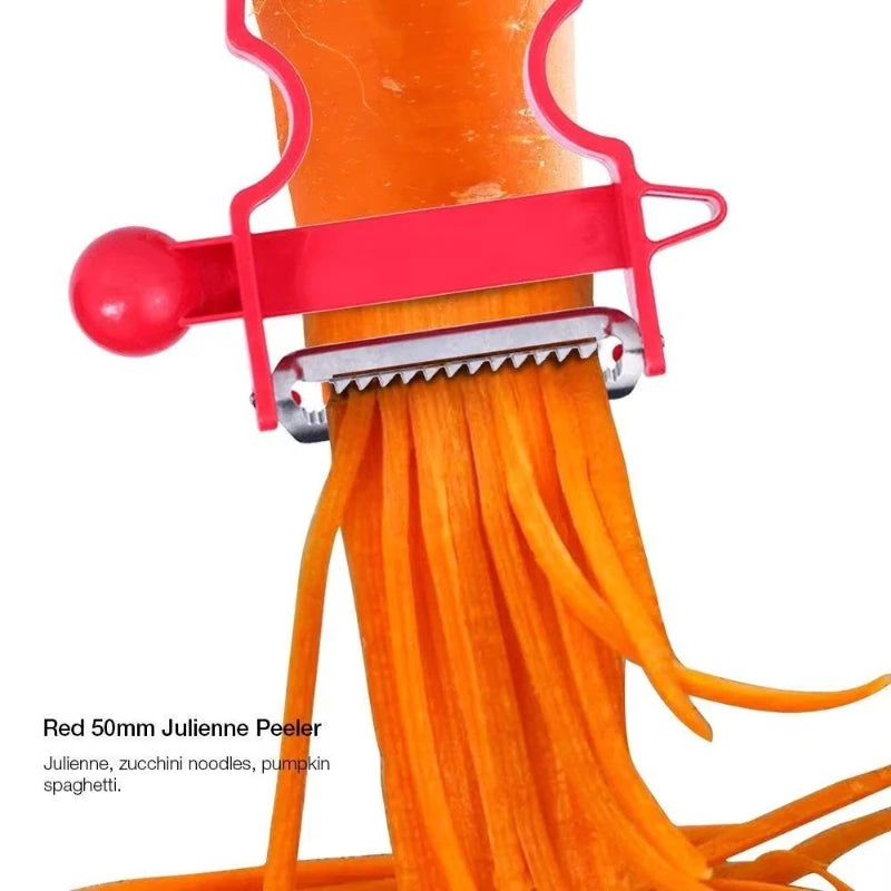 3pcs/set Magic Trio Peeler Set Shredder Slicer Peeler Julienne Cutter For Vegetable Fruit Potato Cheese Onion-Trio Peelers 2025