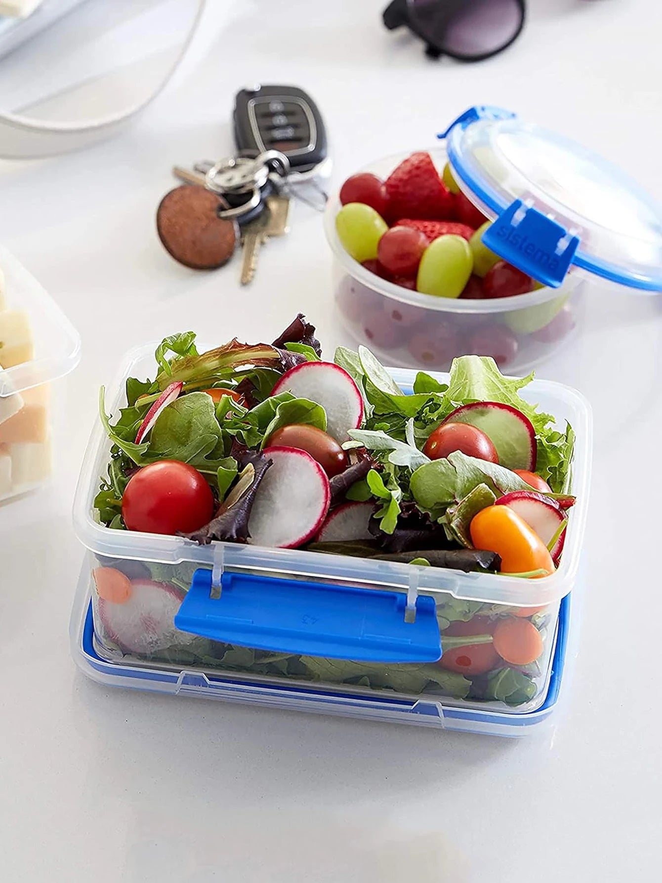 KAWASIMAYA  Brown Rice Dispenser Food Grade Frozen Microwavable Crisper Reduced Fat Rationed Mixed Grain Rice Small Lunch Boxes