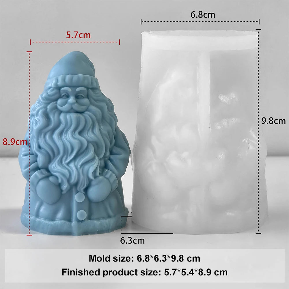 Aroma Candle Plaster Resin Ornaments Molds Resin Casting Mould for DIY Candle Making Polymer Clay Craft Plaster
