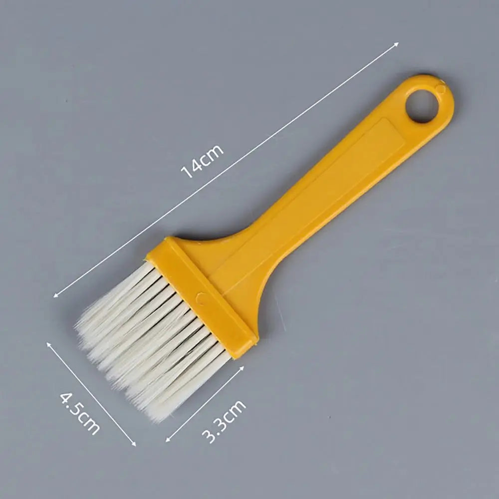 Thin Handle Barbecue Brush Kitchen Tool PET Plastic Butter Oil Brushes Easy To Clean Basting Pastry Tool for BBQ Pastry-making