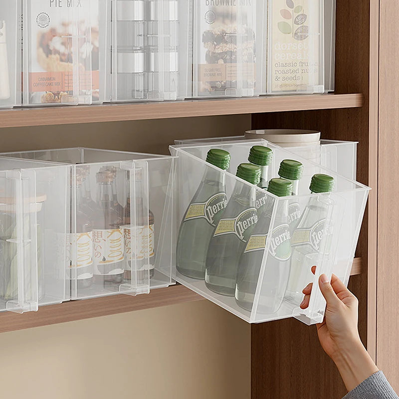 1PCS Refrigerator Storage Boxes Food Fresh Organizer Cold Storage Crisper Fruit Spice Food Container Boxes Home Kitchen Boxes