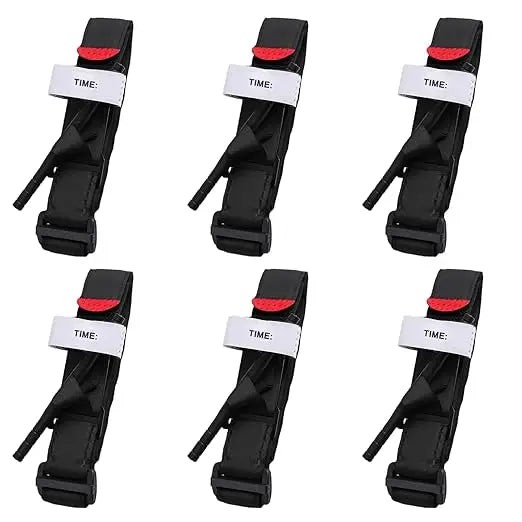 Outdoor Emergency Tourniquet Tactical Emergency Strap Single Handed Medical First Aid Equipment for Hiking Camping Travel Sports