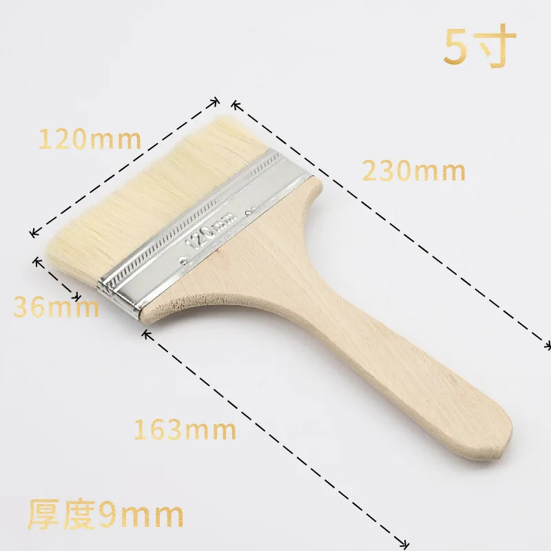 Heat Resisting Barbecue Brush Oil Cream BBQ wool Brush Camping Baking Bakeware Pastry Cooking Tools Clean sanitary tools