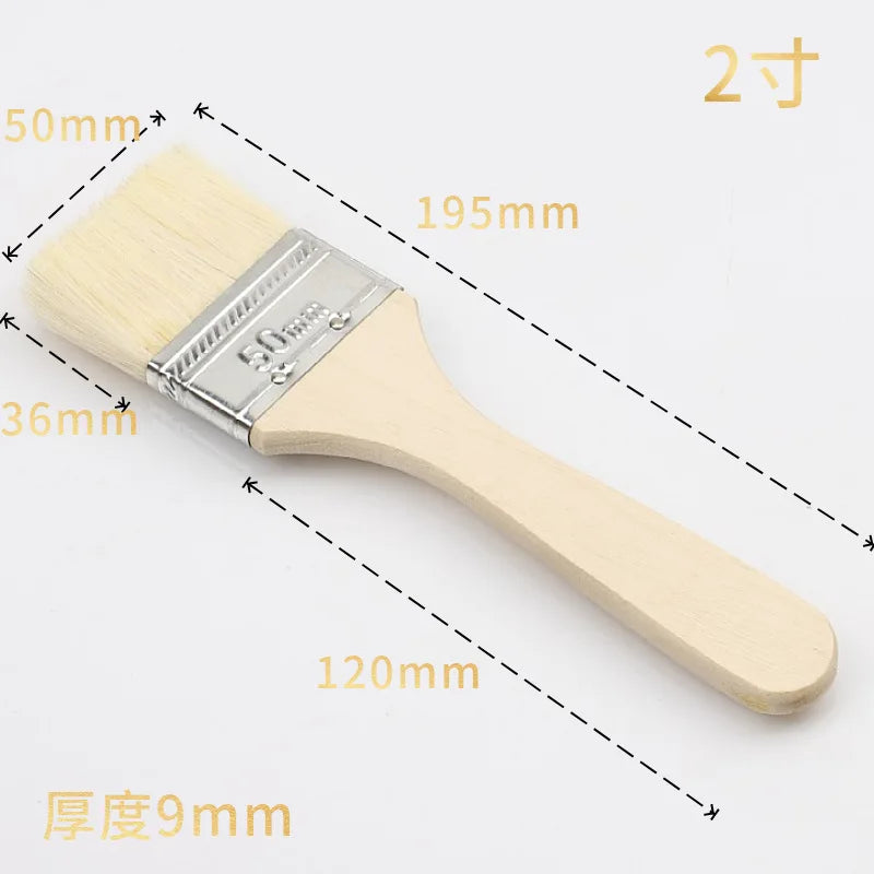 Heat Resisting Barbecue Brush Oil Cream BBQ wool Brush Camping Baking Bakeware Pastry Cooking Tools Clean sanitary tools