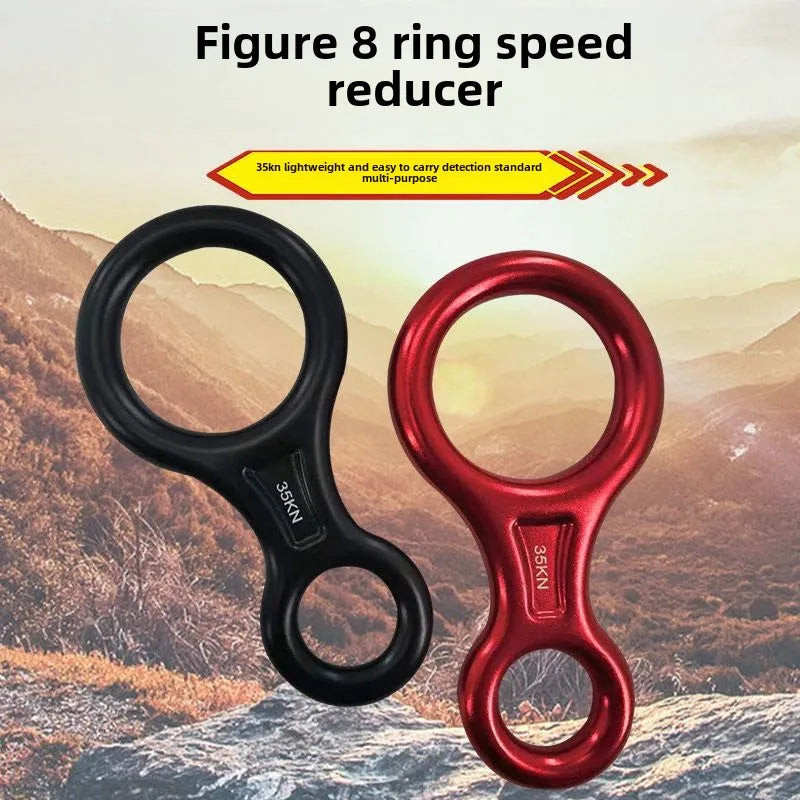 Outdoor Climbing Abseil 35KN Small Rope Lappet Equipment Camping Climbing Portable Original