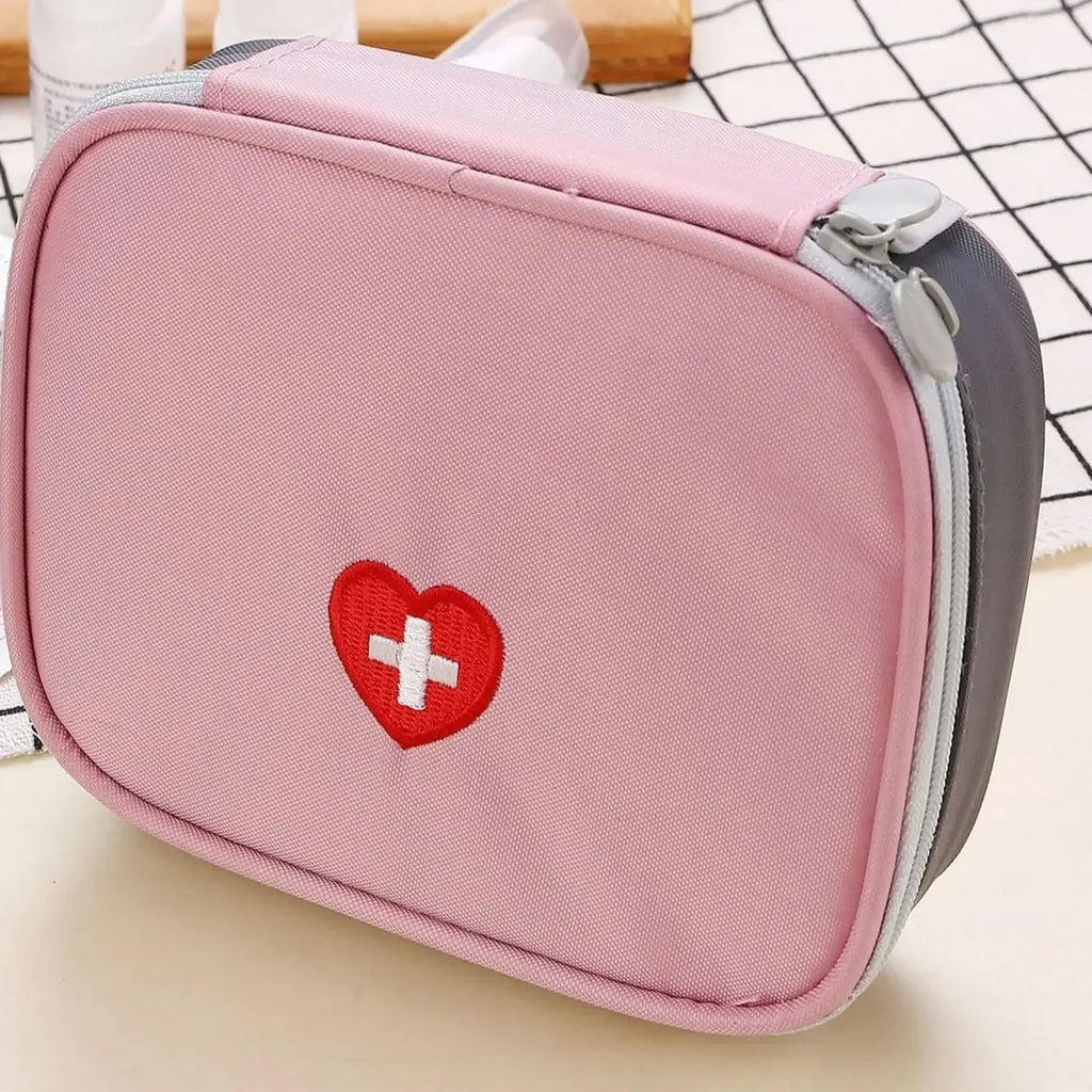 1PC-Portable Emergency Medical Bag First Aid Storage Box for Household Outdoor Travel Camping Equipment Medicine Survival Kit