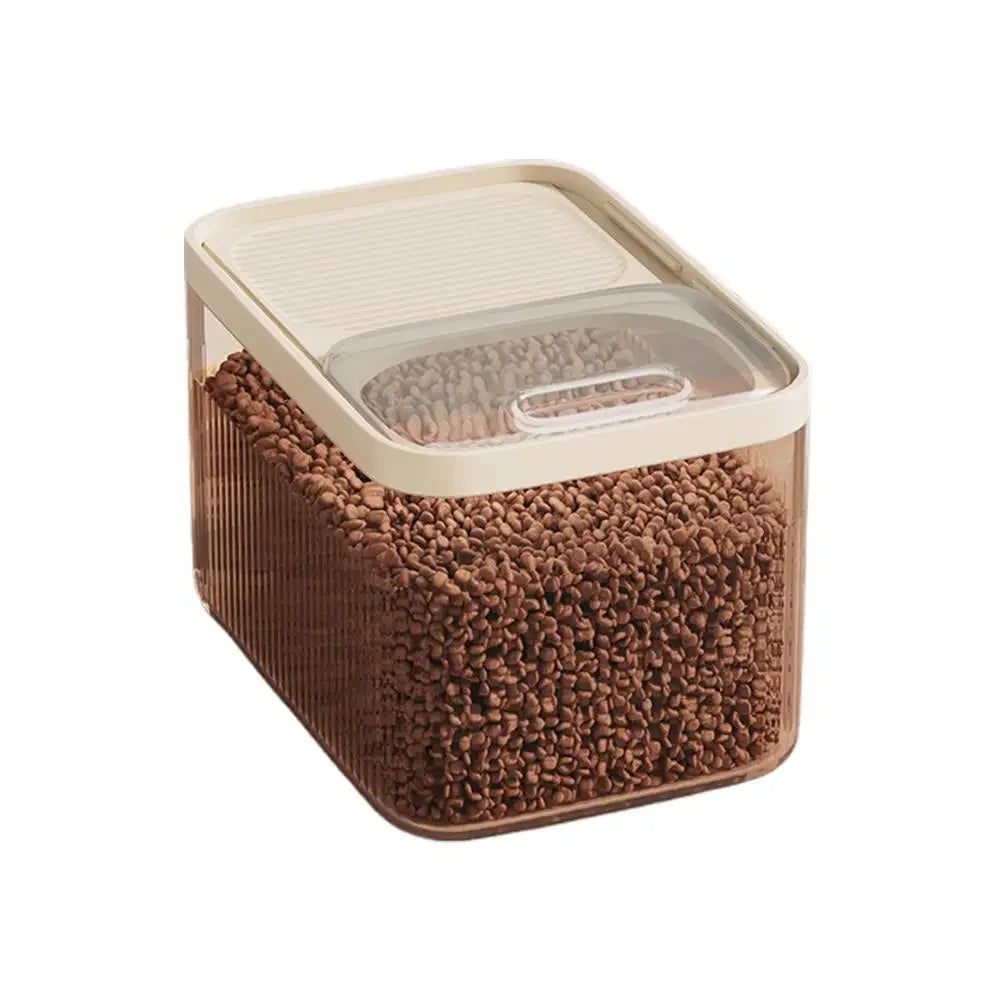 Airtight Pet Food Storage Container For Dog Cat Pet Food Storage Barrel Large Capacity Barrel Food Sealed Moisture-Proof St F6I3