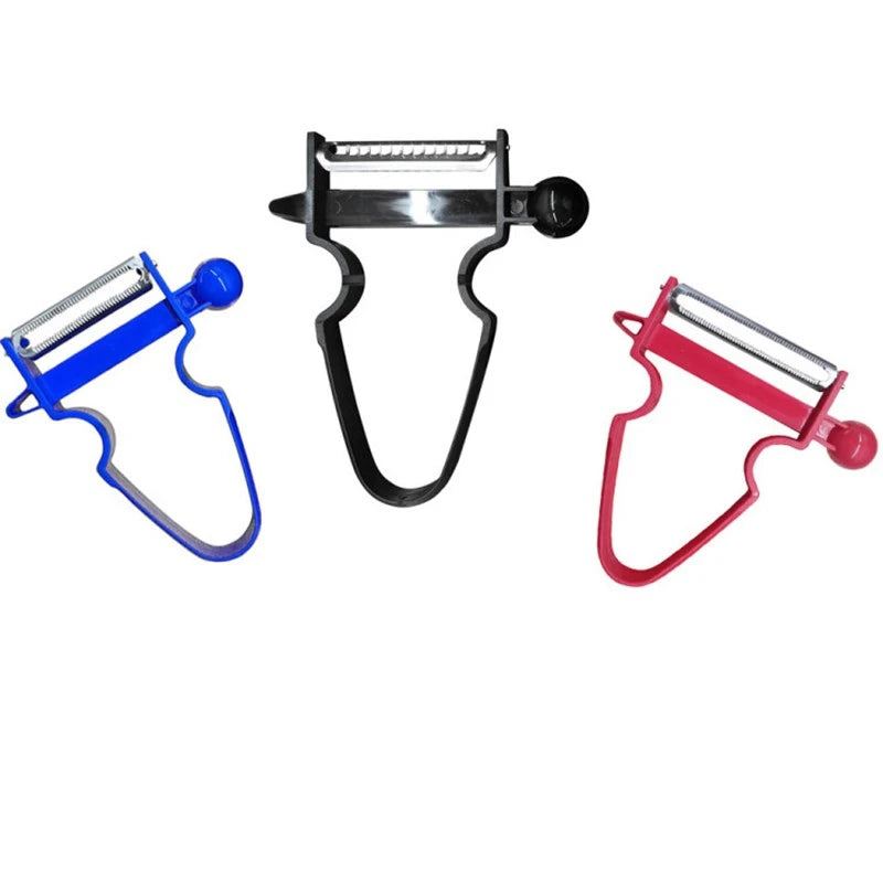 3pcs/set Magic Trio Peeler Set Shredder Slicer Peeler Julienne Cutter For Vegetable Fruit Potato Cheese Onion-Trio Peelers 2025