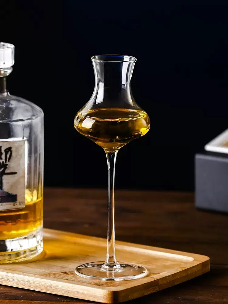 125ml Lead-Free Crystal Aroma Cup Wine ChampagneTasting Glass Elegant Whiskey Glass Pure Drink Goblet