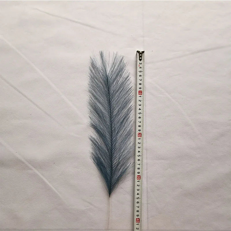 10/20pcs Simulated Reed Feather Pampas Grass Home Porch Wedding Party Garden Decoration Flower Vase DIY Accessories False Plant