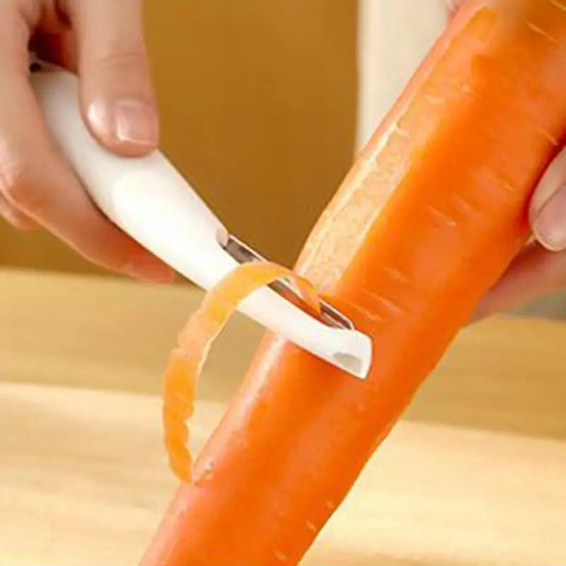 Peelers For Kitchen Double Head Fruit Peeler Slicer Stainless Steel Grater Cutter With Ergonomic Handle Kitchen Gadgets For