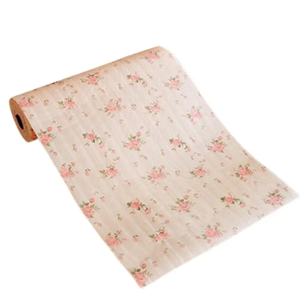 300cm Drawer Mat Eco-friendly Moisture-proof Cute Printing Shelf Paper Cabinet Drawer Liner Table Mat Kitchen