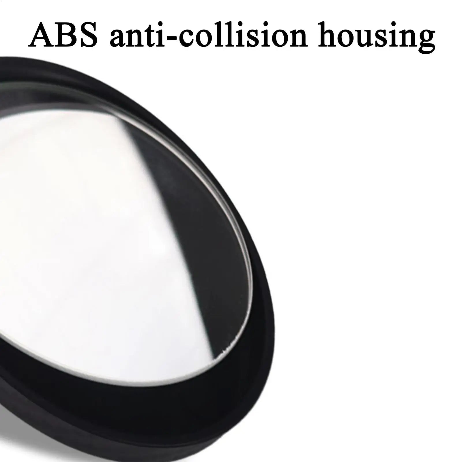 Blind Spot Mirror For Car 360-Degree Rotation Blind Spot Mirrors Rainproof Convex Rearview Monitor With 150-Degree Angle View