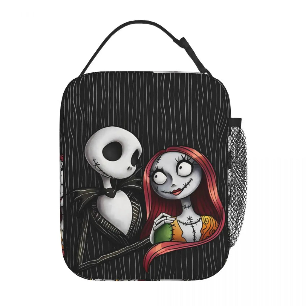 The Nightmare Before Christmas Stuff Insulated Lunch Bags Large Reusable Cooler Bag Tote Lunch Box