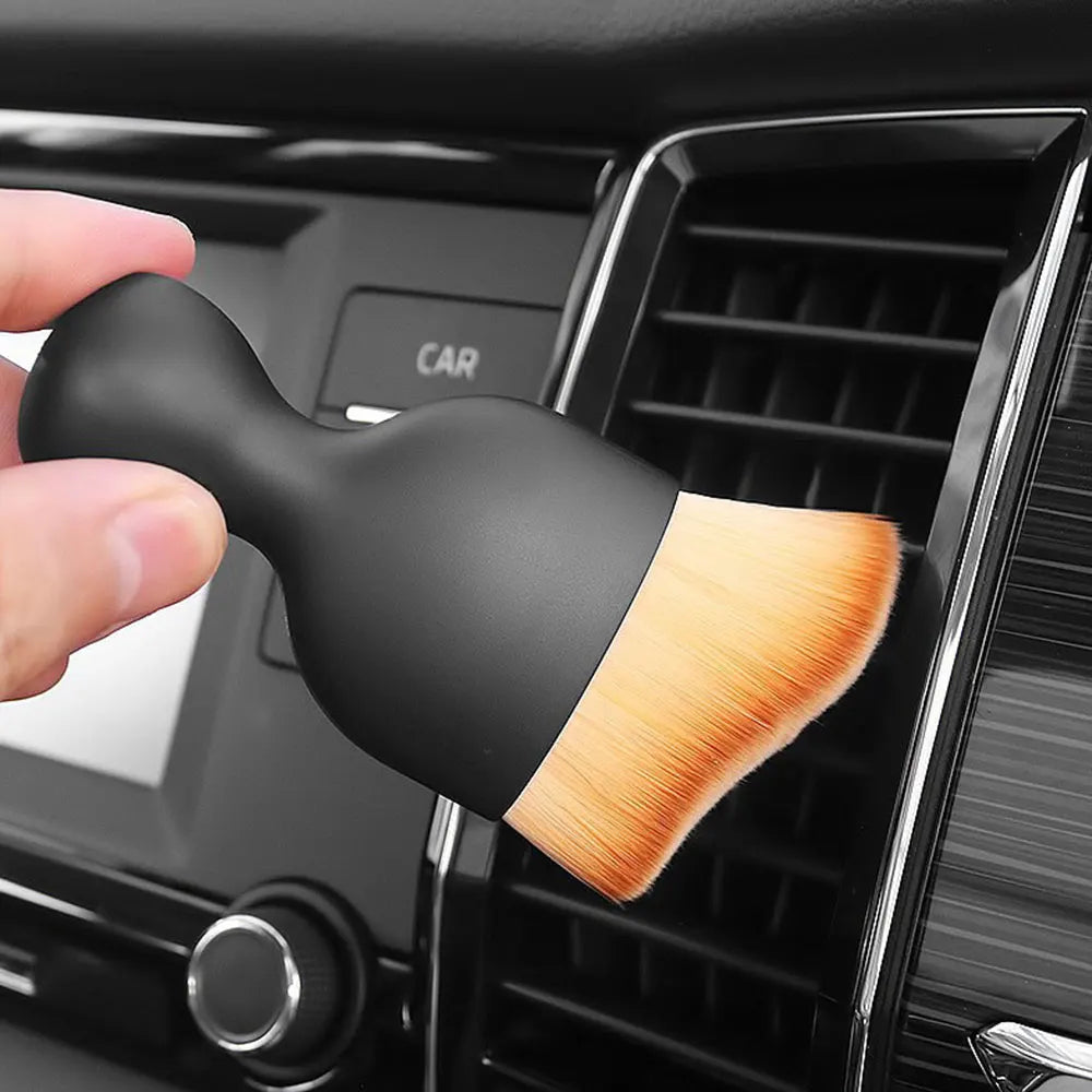 Car Interior Dust Sweeping Soft Brush Car Air Conditioner Outlet Washing Tool Keyboard Gap Car Dust Brush Trend Cleaning Brush