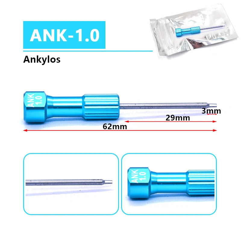 Dental Implant Screwdriver Dental Laboratory Stainless Steel Implant Screw Driver Dentistry Tool Kit Micro Screwdriver