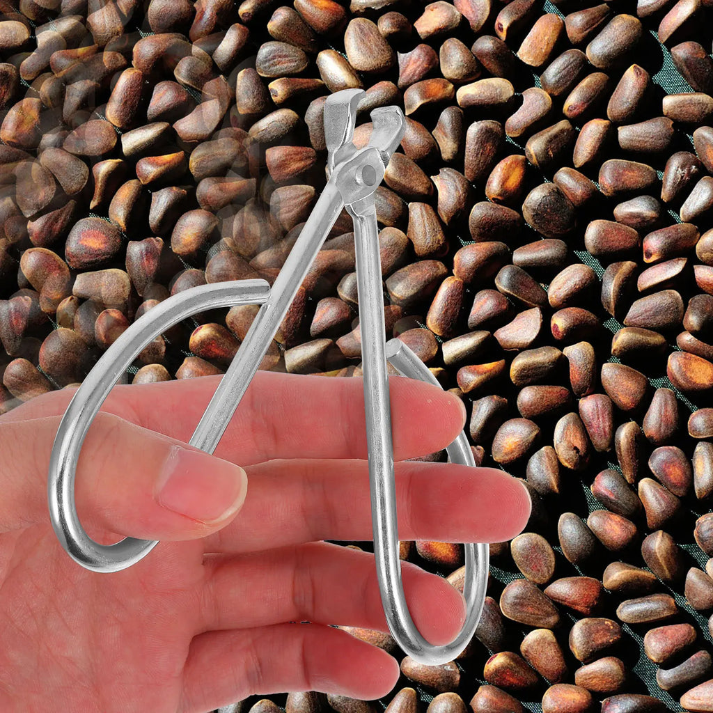 Pine Sheller Stainless Steel Nut Cracking Tool For Kitchen Walnuts Hazelnuts Pistachio Peeler Shell Remover Nut Shelling