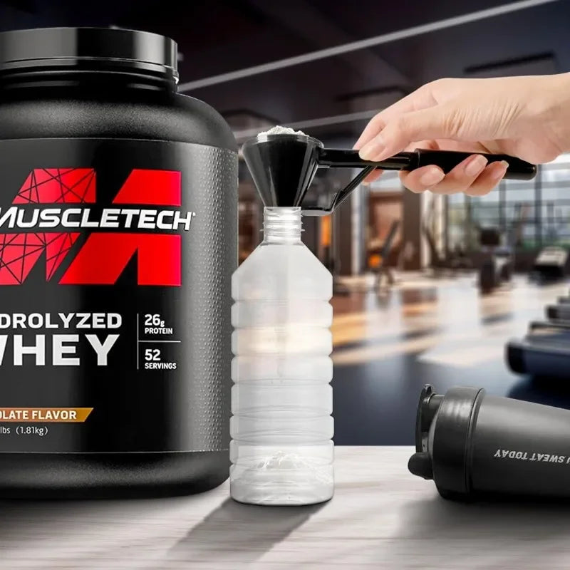 1pcs Multi-Use Measuring Spoon FunnelReusable for Protein CoffeeBaby Formula Kitchen Gym Home Powder Scoop Kitchen Tools