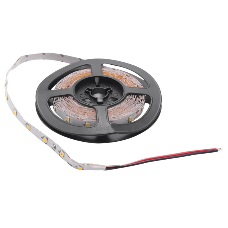 Flexible Led Strip Light 300 LED 3528 SMD Warm White 3100K LED Ribbon 5 Meter or 16 Feet,12 Volt 24 Watt-A42I