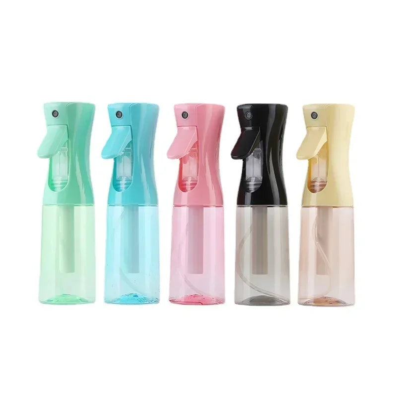Refillable 200ML High Pressure Spray Bottles, Continuous Mist Watering Can, Automatic Salon Barber Water Sprayer