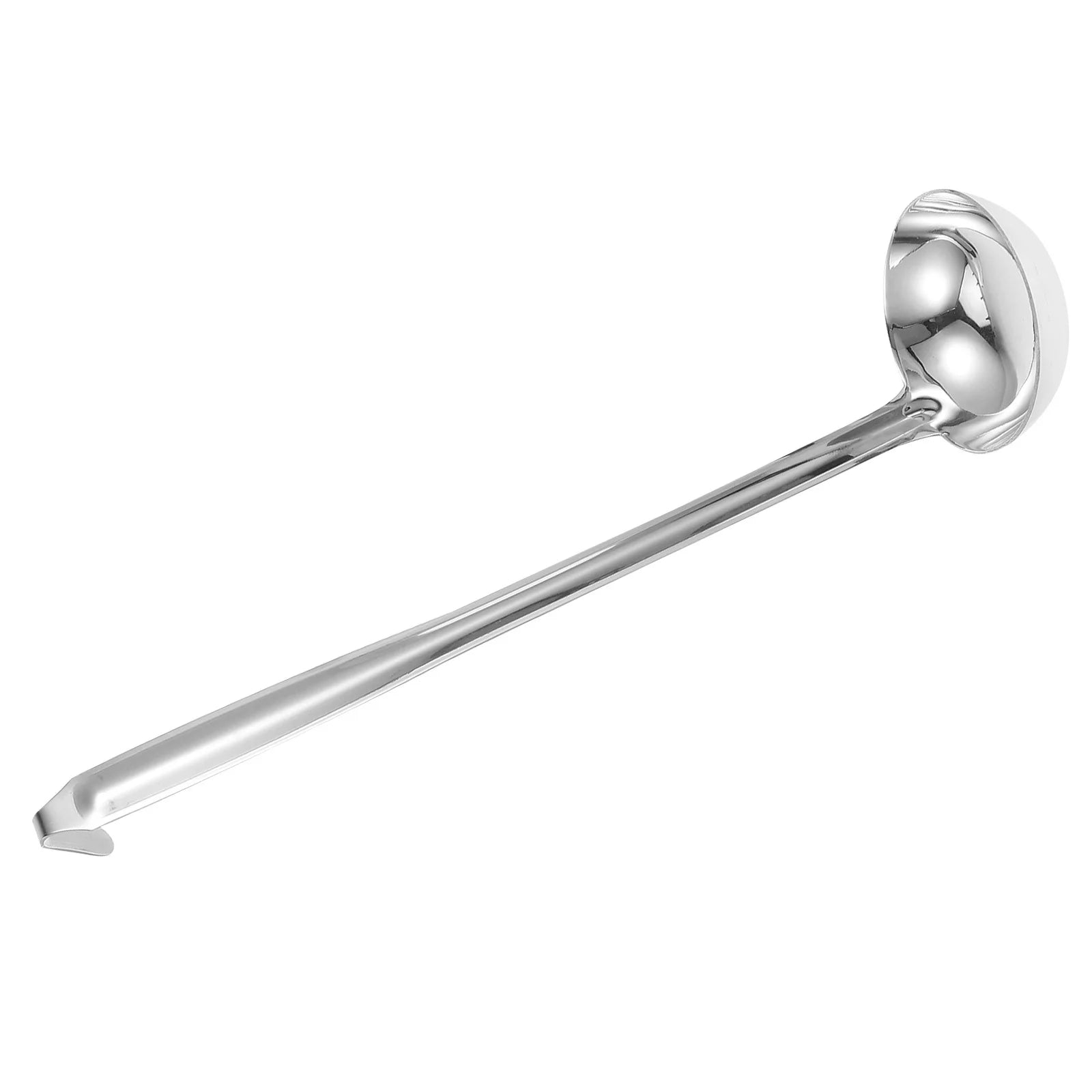 Stainless Steel Soup Ladle Heavy Duty Long Handle Deepened Design for Soup Porridge Beverages Kitchen Dining Hotel Home