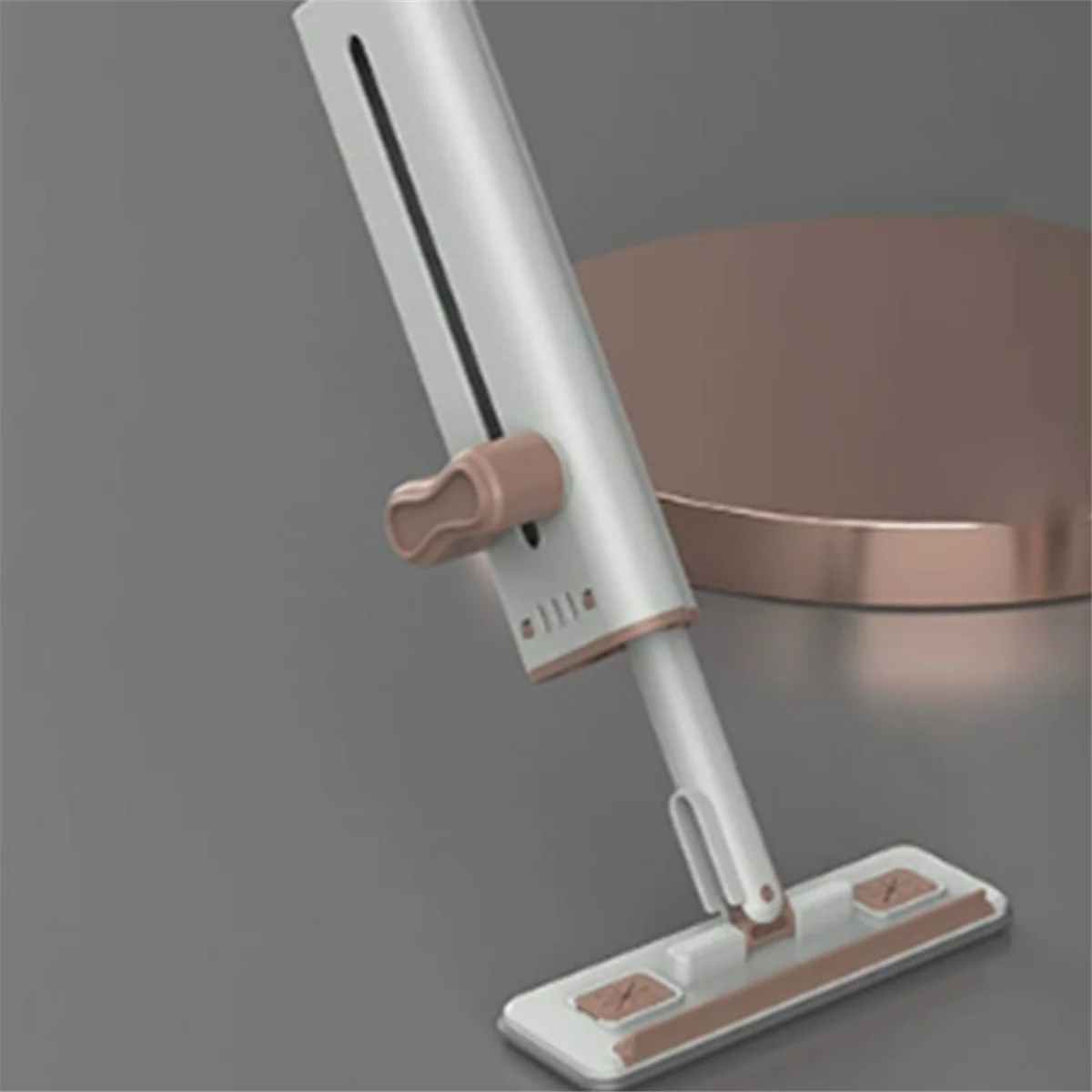 BAAQ Mini Squeeze Mop Rotating Mop with Wiper Window Cleaner Floor Washing Mop for Bathroom Household Cleaning Tools