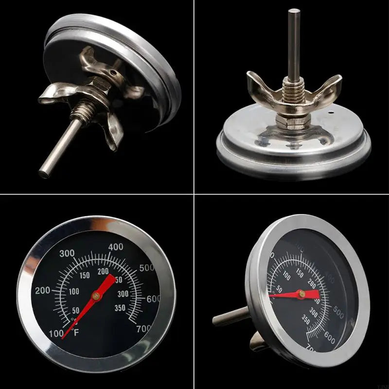 Y3NB New BBQ Grill Thermometer Temp Gauge Outdoor Barbecue Camping Cook Tool