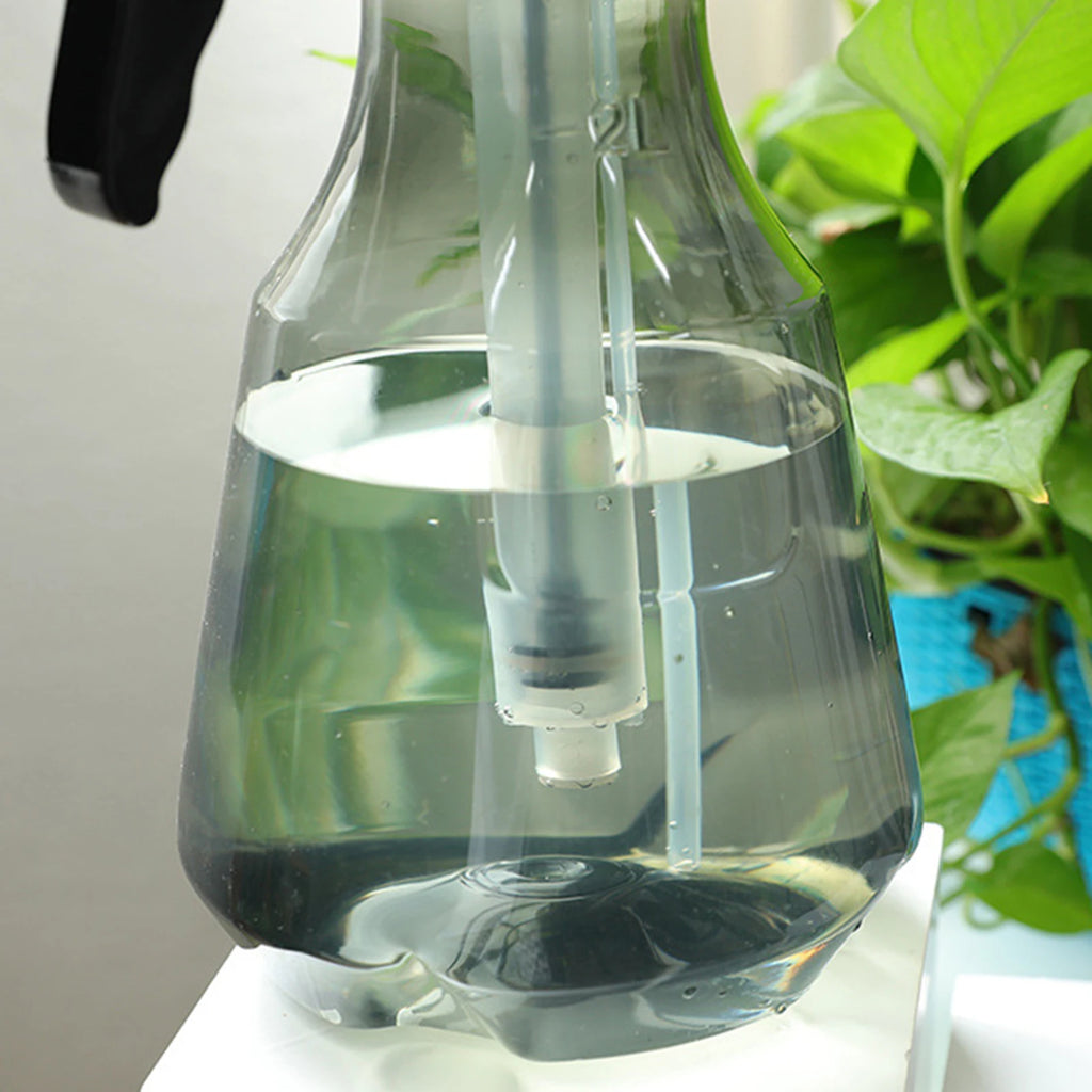 Flower Watering Pot with Column Pattern Air Pressure Spray Nozzle Spray Bottle Garden Watering Irrigation Watering and Spraying