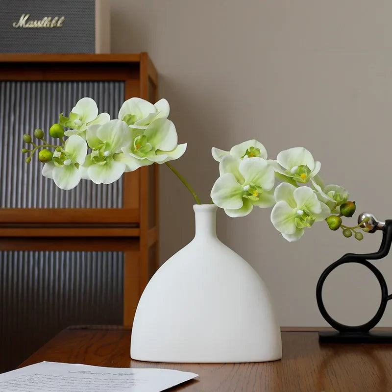 45CM Artificial Flower High-end Five Headed Butterfly Orchid Home Decoration Ornament Wedding Decoration Silk Flower