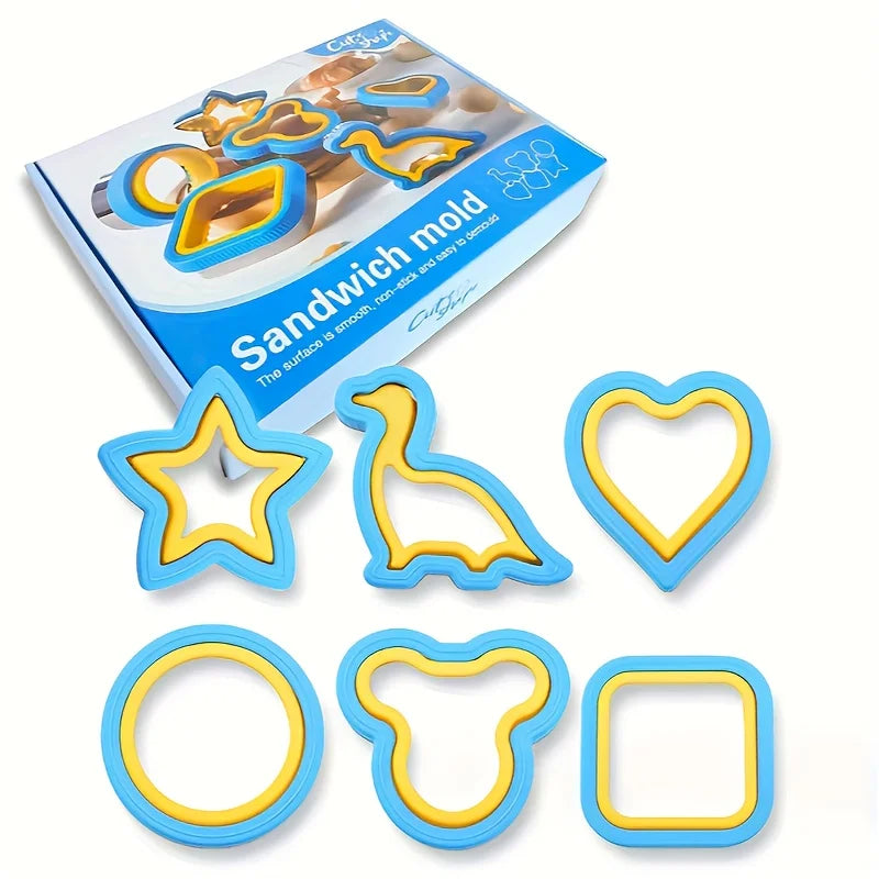 Sandwich cutting and sealing machine, biscuit plastic cutting machine, household kitchen tools, baking molds, creative cutting