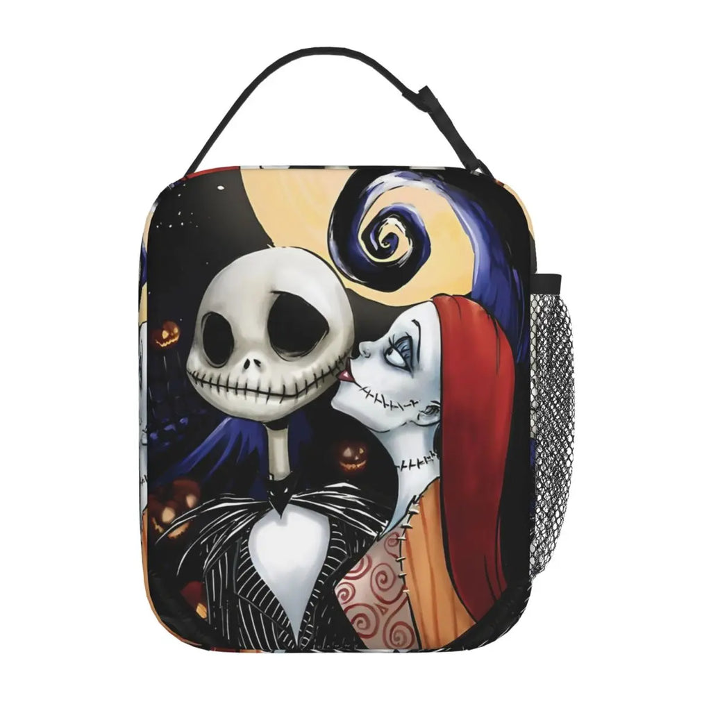 Stay By My Side Insulated Lunch Bag Portable The Nightmare Before Christmas Meal Container Cooler Bag Tote Lunch Box  Travel
