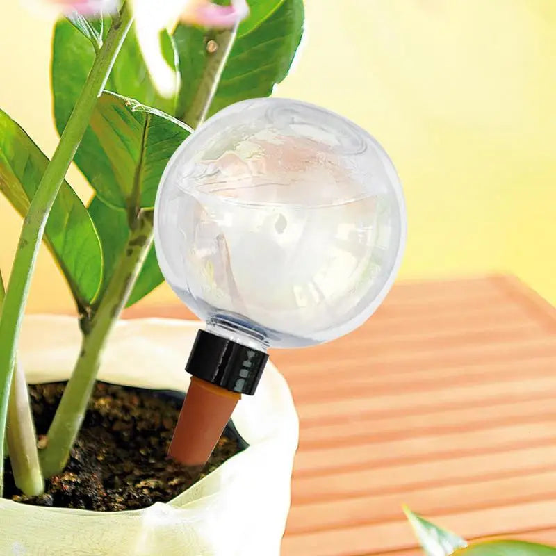 500ml Automatic Watering Bulbs Transparent Watering ball Spikes Reusable Balcony Plants Flowers Watering Device