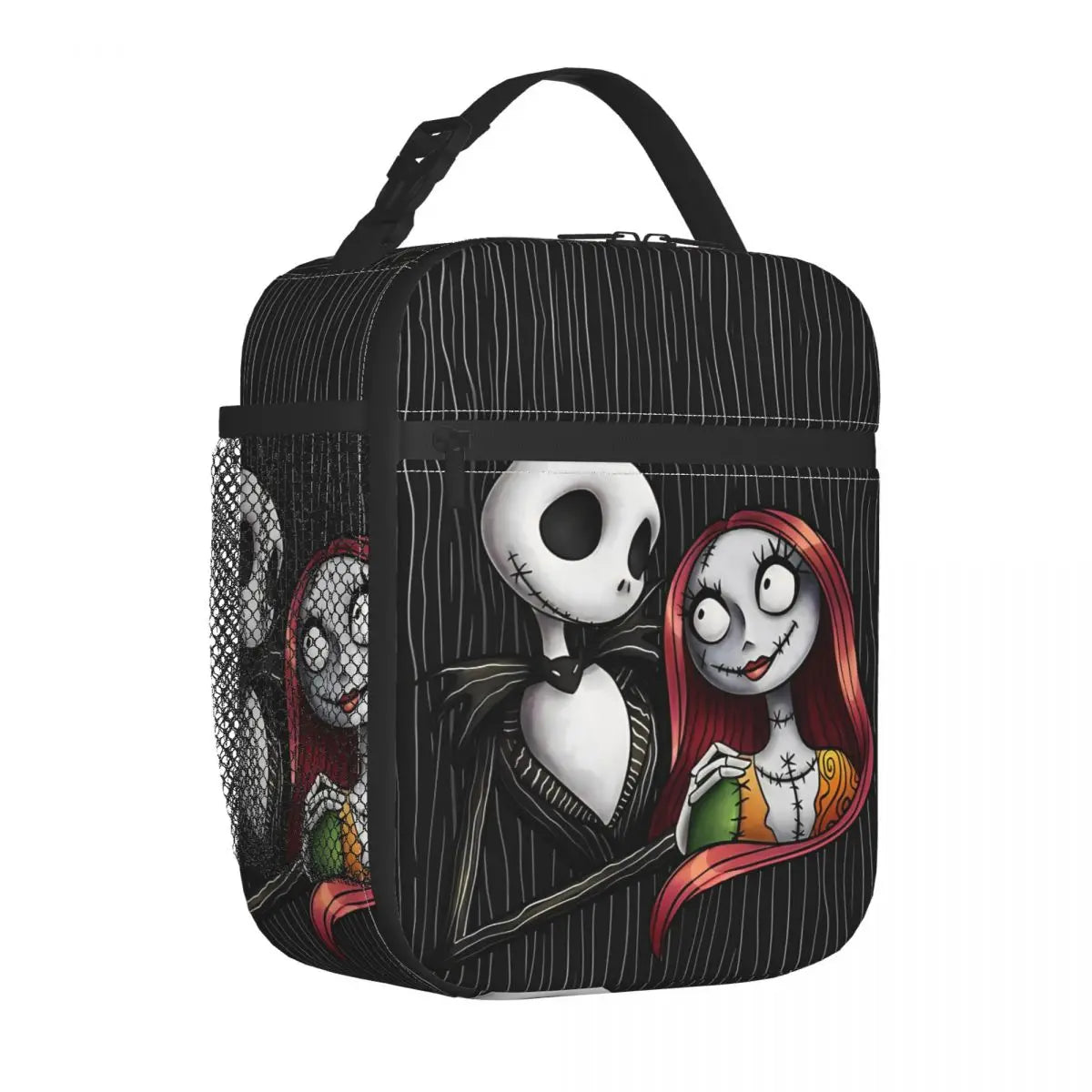 Stay By My Side Insulated Lunch Bag Portable The Nightmare Before Christmas Meal Container Cooler Bag Tote Lunch Box  Travel