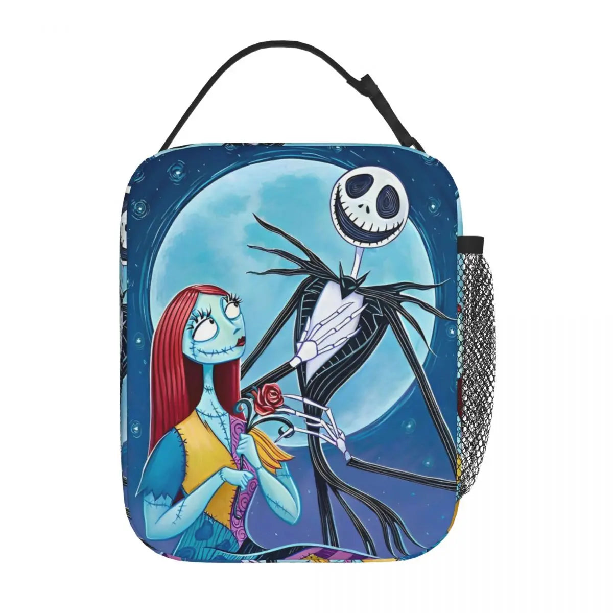 Stay By My Side Insulated Lunch Bag Portable The Nightmare Before Christmas Meal Container Cooler Bag Tote Lunch Box  Travel