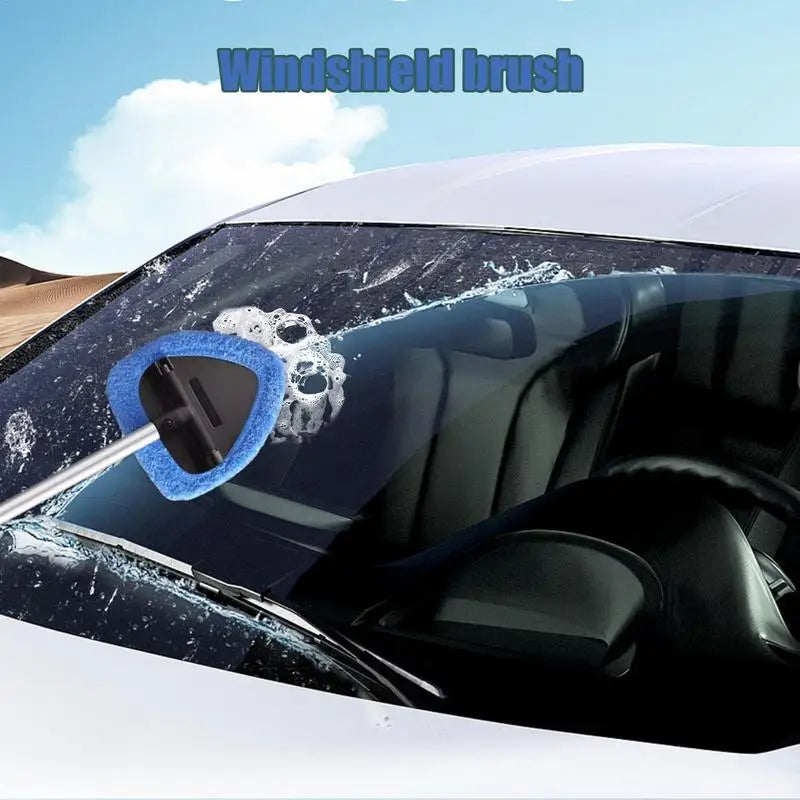Windshield Brush Car And Home Window Cleaner Scalable Brush Auto Glass Cleaner Inside Outside Window Wiper For Bathroom Doors